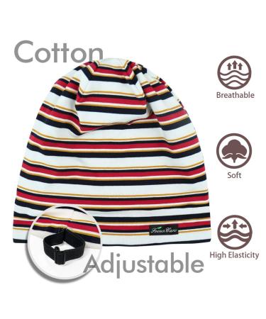 FocusCare Adjustable Satin Lined Sleep Cap - Ideal for Curly Hair - Buy Online on GoSupps.com