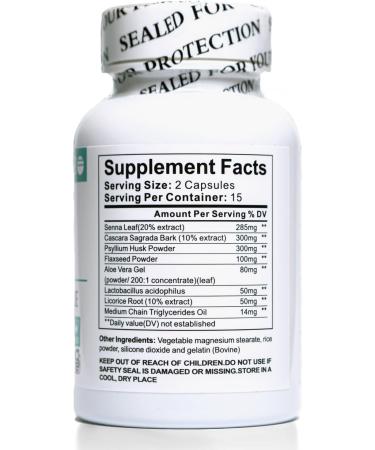 15-Day Colon Cleanse Detox for Weight Loss | Eliminate Toxins, Constipation & Bloating | Probiotics for Gut Health | Herbal Stool Softener - Buy Online on GoSupps.com