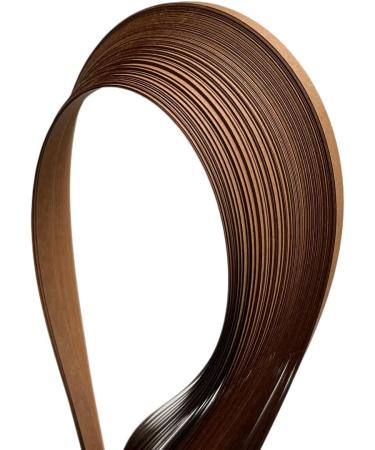 ODETOJOY 3mm Brown Quilling Strips Set - 120pcs, 54CM Solid Color Paper Strips for DIY Hand Crafts - Buy Online on GoSupps.com