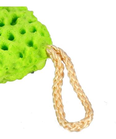 4 Colors Beauty Soft Sponge Body Shower Exfoliator - Orange Bath Scrubber for Home Spa & Cleansing - Buy Online on GoSupps.com