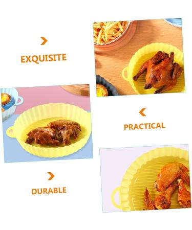 Alipis 3pcs Air Fryer Pad Air Fryers Airfryer Roasting Pan Air Fryer Grill Plate Baking Pan Washable Basket Whitex3pcs 21X18.5X4CMx3pcs - Buy Online on GoSupps.com