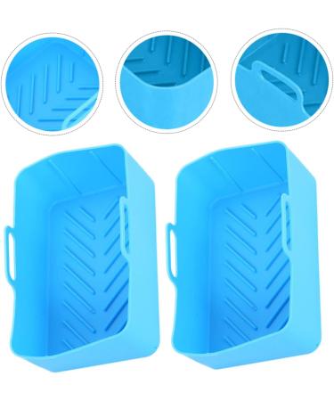 Alipis Air Fryer Baking Pads 2pcs Air Fryer Pad Baking Pans Baking Liners Silicone Air Fryer Mat Baking Supplies Multipurpose CUA17218SE2RXO2604JGZXVPQ - Buy Online on GoSupps.com