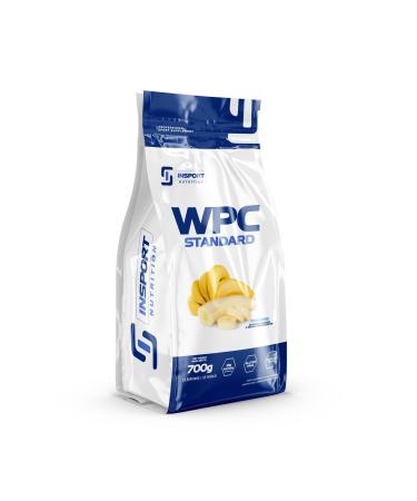 INSPORT Nutrition - WPC STANDARD - Professional Sports Supplement - Protein Supplement - BCAA - High Assimilability - 23 Servings - 700g Powder - Taste: (Medium, Banana)