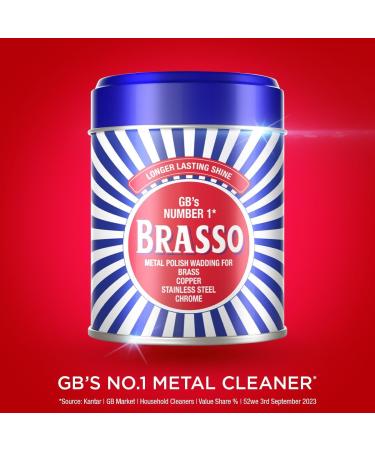 Brasso Metal Polish Wadding 75g | Premium Shine for All Metals | International Shipping Available - Buy Online on GoSupps.com