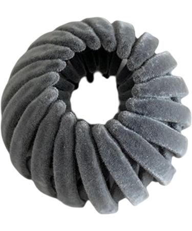 Velvet Bird's Nest Hair Accessories - Nest Clips Magic Hair Styling Clips | Rhinestone Bun Wrap 3 Row Teeth Non-Slip Nest Hair Clips for Curly and Short Hair gray - Buy Online on GoSupps.com