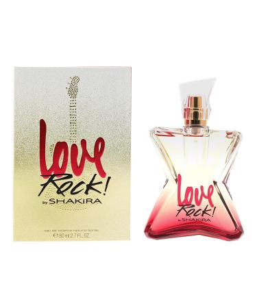 SHAKIRA Love Rock! Perfume Eau De Toilette Spray for Women 2.7 Fluid Ounce