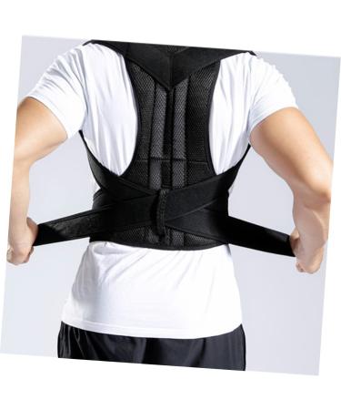 FRCOLOR XXXL Lumbar Support Posture Brace Belt - Adjustable Back Support for Men - Improve Posture & Comfort - Buy Online on GoSupps.com