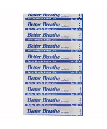 RZJZGZ Large Better Breathe Nasal Strips to Reduce Snoring Works Instantly to Improve Sleep Relieve Nasal Congestion Due to Colds & Allergies (60 Pack) - Buy Online on GoSupps.com