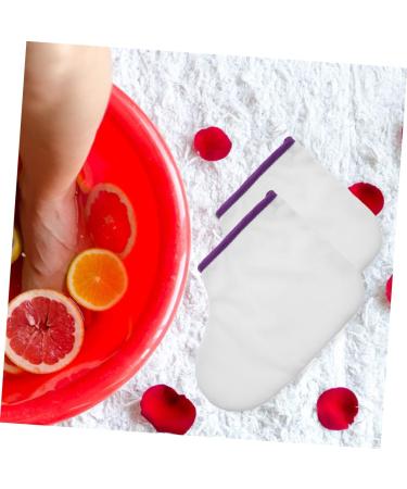 Housoutil 1 Pair Foot Care Socks Paraffin Foot Bags Paraffin Wax Heated Booties Paraffin Wax Cover Paraffin Bags Wax Bags Hand Feet Wax Cover Spa Cover Beauty Wax Polyester Simple - Buy Online on GoSupps.com