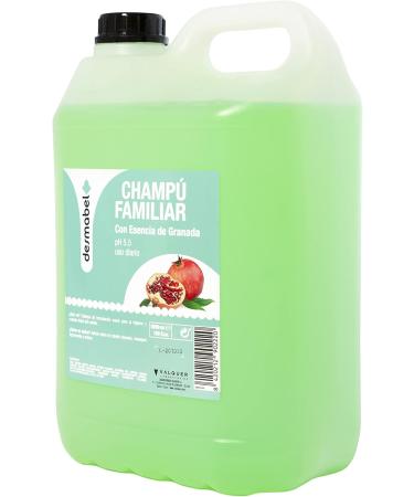 Desmabel Pomegranate Essence Family Shampoo Carafe Shampoo Professional Hairdressing Shampoo Paraben Free Ph 5.5 Daily Use. Gentle Formula 5000 ml - Buy Online on GoSupps.com