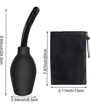 AWAVM 310ML Anal Douche Enema Bulb - Vaginal Cleaner for Men and Women - Safe & Comfortable Rubber Douche Kit - Buy Online on GoSupps.com