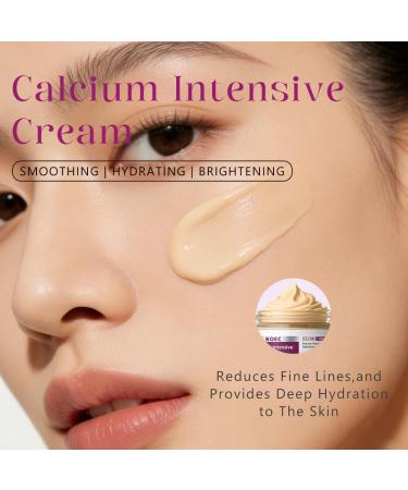 DTTLYKSYBHJ Intensive Calcium Collagen Extract Face Cream Anti-Aging Moisturizer Fine Line Reducing Deep Hydrating Brightening & Collagen Support For All Skin Types 50g/1.76 oz - Buy Online on GoSupps.com
