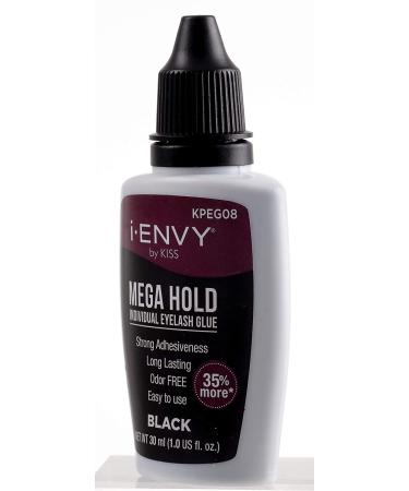 i Envy by KISS Mega Hold Individual Eyelash Adhesive Glue Black - KPEG08 - Buy Online on GoSupps.com