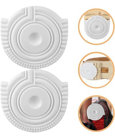 Buy Healeved Non-Slip Shoe Pads - Durable Heel Protectors for Sneakers | 1 Pair Rubber Sole Protector White 7.10x7.00x0.40CM - Shop Now - Buy Online on GoSupps.com