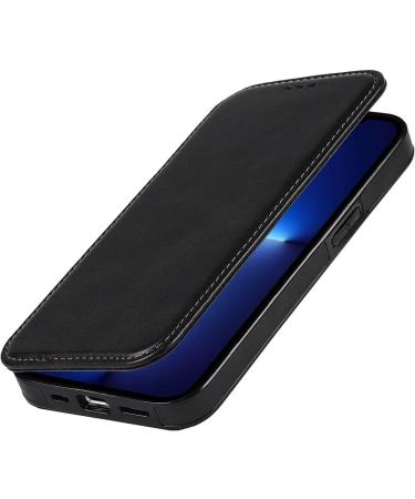 BRART Wallet Case for iPhone 13/13 Pro/13 Pro Max PU Leather Magnetic Protective Flip Case Cover with Credit Card Slot Viewing Stand Shockproof TPU (Color : Black Size : 13pro max 6.7") 13pro max 6.7" Black - Buy Online on GoSupps.com
