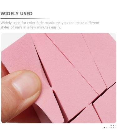 FRCOLOR Colour Gradient Nail Sponge - 24 Soft Nail Art Tools for DIY Manicure & Polish Transfer | Multifunctional Cosmetic Sponge - Buy Online on GoSupps.com