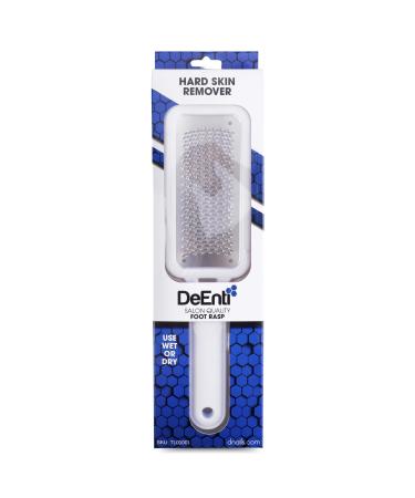 DeEnti Metal Foot Rasp Professional Grade Stainless Steel Foot File Salon Quality Callus Remover Lightweight Foot Scrubber Home Manicure and Pedicure Tools