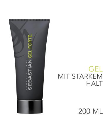 Sebastian Gel Forte Strong Hold Gel 200ml - Premium International Hair Styling Product - Buy Online on GoSupps.com