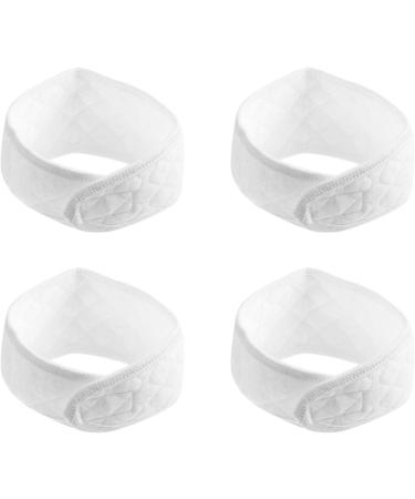 Healifty Infant Umbilical Hernia Belt 10Pcs - Cotton Belly Band for Newborns - Breathable White Navel Belt for Babies - Buy Online on GoSupps.com