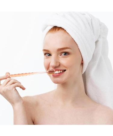 Buy Nolitoy Travel Toothbrush Set - 12 Portable Soft Toothbrushes for Kids & Adults | Wide Brush Head & Clear Handle - International Shipping Available - Buy Online on GoSupps.com