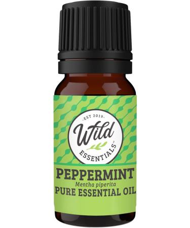 Wild Essentials 4-Piece Therapeutic Grade Essential Oil Sampler Set | Aromatherapy Gift Set - Lavender Peppermint Lemongrass Orange - 100% Pure 5ml Bottles - Buy Online on GoSupps.com