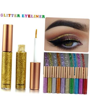 Angoily 30 Pcs Liquid Eyeliner Glitter Eyeliner Shiny Eyeshadow Eye Shadow Liquid Eyeshadow Nightclub - Buy Online on GoSupps.com