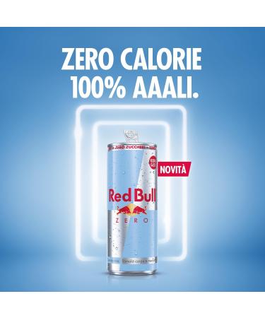  Red Bull Red Bull Energy Drink Zero Calorie 250 ml (24 cans) - Buy Online on GoSupps.com