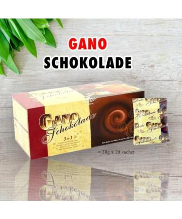 Gano Shokolade - Chocolate drink + ganoderma mushroom Gano Excel - Buy Online on GoSupps.com