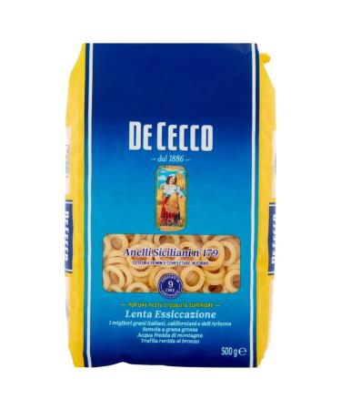 Italian Gourmet E.R. Lot of 24 Cecco pastries 100 % Italian Sicilian rings n. 179 pates 500 g + Gourmet Italian Pulp 400 g