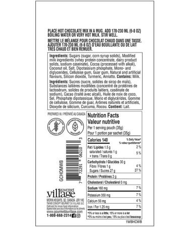 Gourmet du Village Hot Chocolate Woodland Bear - Buy Online on GoSupps.com