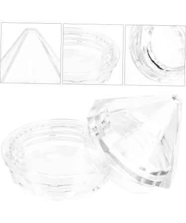 NOLITOY 90 Pcs Eye Shadow Bottle Eyeshadow Creme Blush Mini Cream Jars Cosmetic Sample Jars Sequins Make up 3x3cmx3pcs Transparent Colorx3pcs - Buy Online on GoSupps.com