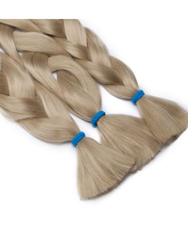 Tess 41 Jumbo Braids Extensions - Medium Blonde Synthetic Crochet Hair 3PCS (165g) - 100cm #24 - Buy Online on GoSupps.com