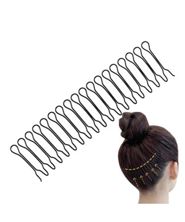 Wire Hair Combs - Stretchy U Pin Hair Side Combs | Hair Updo Styling Tool Decorative Bangs Holder for Women and Girls Hairstyles Hair Combs for Women Accessories