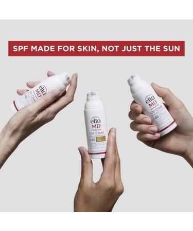 EltaMD UV Clear Face Sunscreen SPF 46 Oil Free for Face with Zinc Oxide Dermatologist Recommended Sunscreen Lotion For Acne-Prone Sensitive Skin 1.7 oz Pump - Buy Online on GoSupps.com