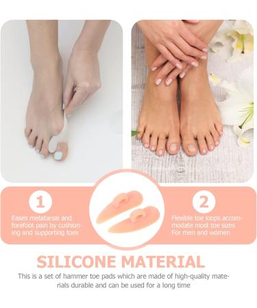 Gel Loop Correctors Set for Women - Toe Straightener Support Tool for Hammertoe Relief and Cushioning - 6pcs - Buy Online on GoSupps.com