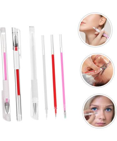 SEWACC 1 Set Refill Plastic Pen Pen Tool Marking Pen Surgery Mapping Tool Makeup Pen Eyebrow Pen Beauty Pen - Buy Online on GoSupps.com