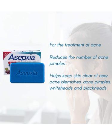 Asepxia Scrub Exfoliante Cleansing Bar Soap 4 oz - Pack of 2 - Buy Online on GoSupps.com