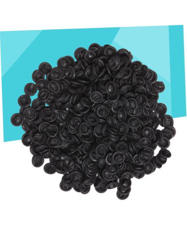 NOLITOY 100pcs Fingertip Gloves | Thumb Support Gel Caps & Mallet Covers - Black | Enhanced Comfort & Protection - Buy Online on GoSupps.com