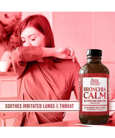 Andi Lynn's Wild Cherry Bark Syrup | 4oz Bronchial Wellness Herbal Syrup | Made in USA | Handcrafted for Throat and Respiratory Health - Buy Online on GoSupps.com