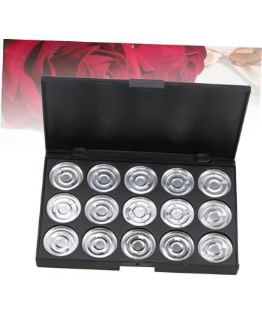 Beavorty 15 Travel Cosmetic Case Empty Eyeshadow Makeup Cases Empty Cosmetic Foundation Concealer Make up Kit - Buy Online on GoSupps.com