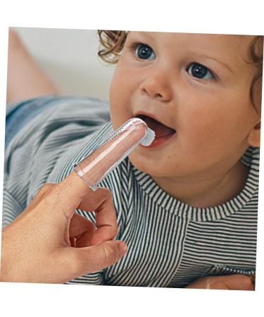 Minkissy Finger Toothbrush Set - Portable Gum Brushes for Babies & Pets | Gentle Cleaning for Toddlers & Infants - Buy Online on GoSupps.com