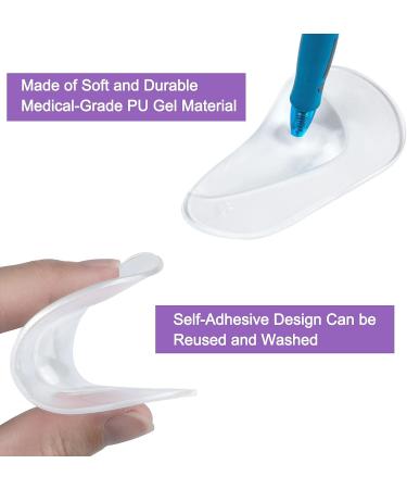 Gel Arch Support Pads (6 Pairs) - Plantar Fasciitis Shoe Insoles for Men and Women | Adhesive High Arch Pad Flat Feet Inserts for Pain Relief - Buy Online on GoSupps.com