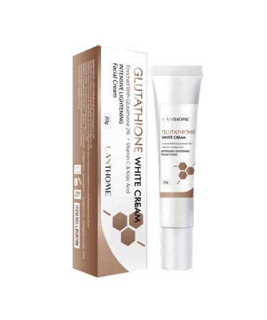 Glutathione Whitening Cream Glutathione White Cream Facial Dark Spots Remover Face Moisturizer Moisturizing and Brightening Tone up Cream Skin Lightening Cream with Kojic Acid