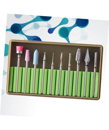 minkissy 3 Sets Nails Kits Nail Grinding Polisher Nail Drill Bit Brush Gel Nails Bit Nail Drill Replacement Bits Manicure Sand Tool Ceramic Nail File Nail Bit Nail Drill Tool Gravel Diamond - Buy Online on GoSupps.com