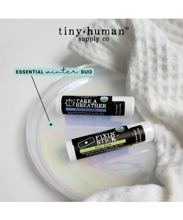 Organic Take A Breather Baby Chest Rub Stick 2pk - Lavender & Eucalyptus | Tiny Human Supply Co - Buy Online on GoSupps.com