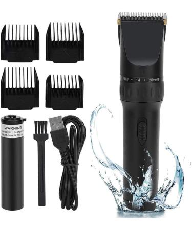 Hair Clippers Cordless Rechargeable Hair Trimmer for Families 8-Piece Electric Haircut Kit for Beginners Valentines Day Gifts for him