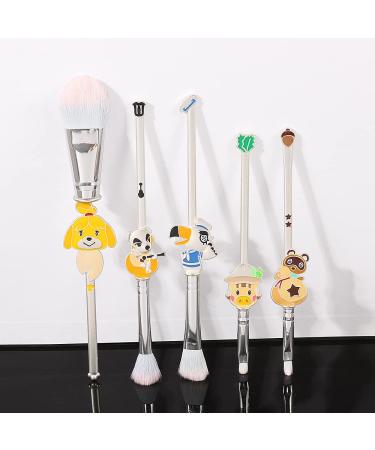 Premium 5-Part Baby Makeup Brush Set | Creative Stab-Topics Cosmetics | Best Gift for Young Girls - Buy Online on GoSupps.com