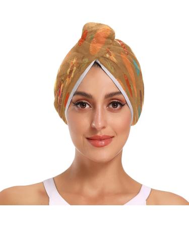 Cucurbit Dry Hair Cap - 2 Piece Quick Dry Towel Set with Button Headband | Super Absorbent Soft & Comfortable | Fast International Shipping - Buy Online on GoSupps.com