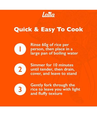  LAILA LAILA - Golden Sella Basmati Reis lot de 10 (1 x 10 kg) - Buy Online on GoSupps.com