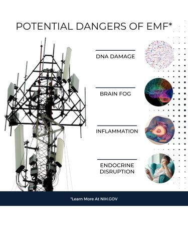 5G EMF Defense Dietary Supplement - Clear Endocrine Disruptors - 30ct | International Shipping Available - Buy Online on GoSupps.com